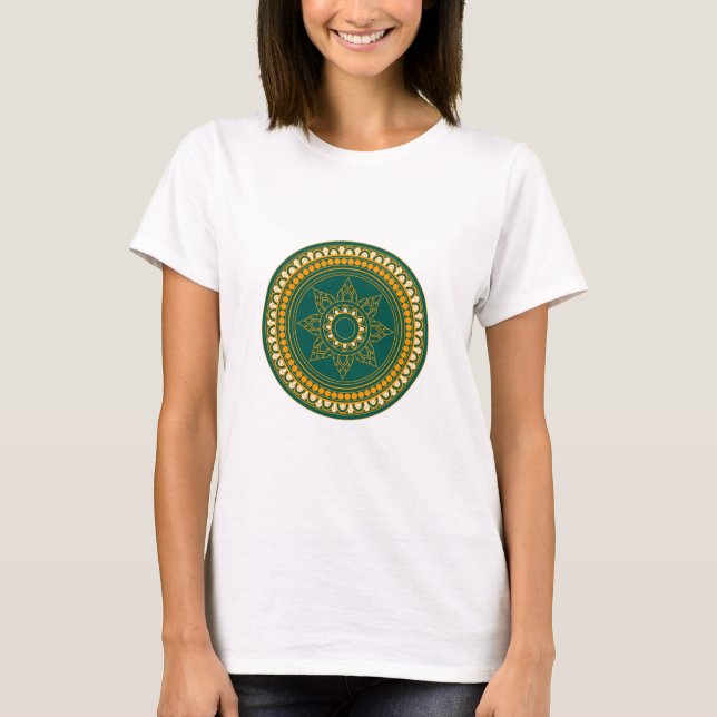 Kvinnors grundläggande T-Shirt (Framsida)