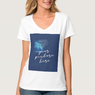 Kvinnors grundläggande T-shirt