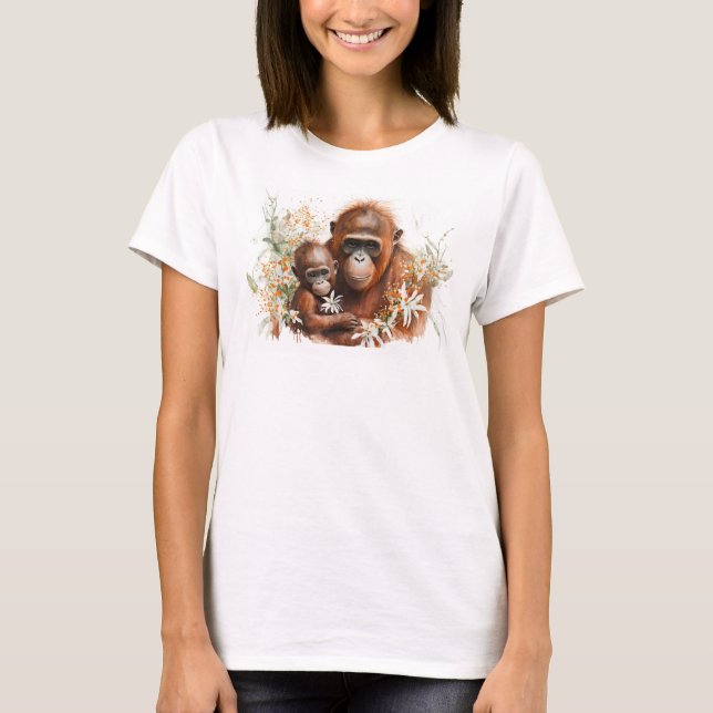 Kvinnors grundläggande T-Shirt (Framsida)