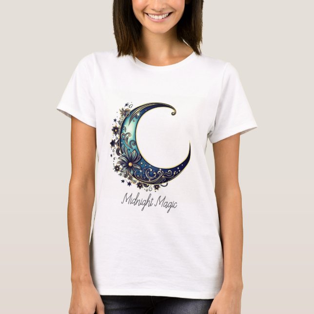 Kvinnors grundläggande t-shirt (Framsida)