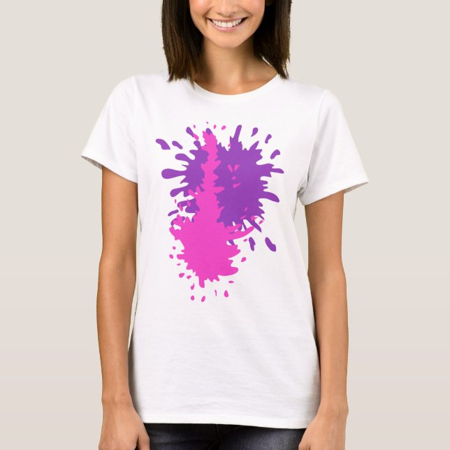 Kvinnors grundläggande T-Shirt (Framsida)