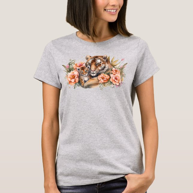 Kvinnors grundläggande T-Shirt (Framsida)