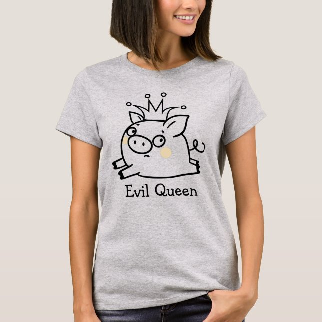 Kvinnors grundläggande T-Shirt (Framsida)