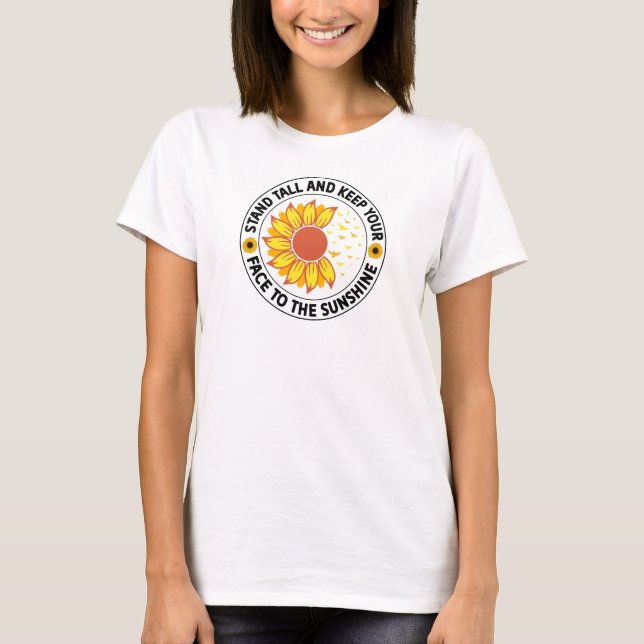 Kvinnors grundläggande T-Shirt (Framsida)