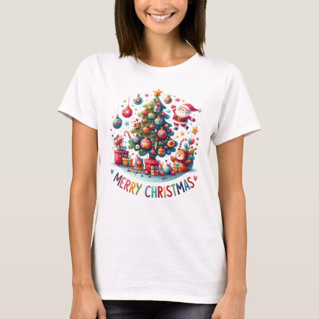 Kvinnors grundläggande T-Shirt (Framsida)