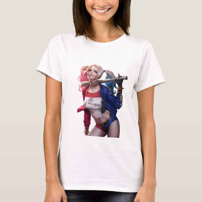 Kvinnors grundläggande T-Shirt (Framsida)