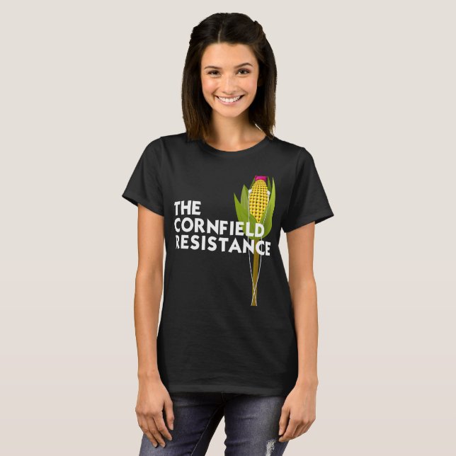 Kvinnors grundläggande T-Shirt - Cornfield Resista (Hel framsida)