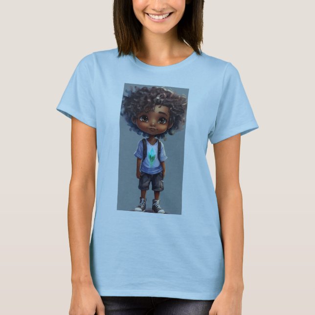 Kvinnors grundläggande T-Shirt | Förnuftig och Sny (Framsida)