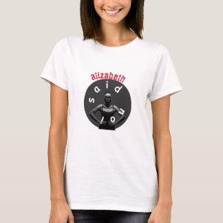 Kvinnors grundläggande T-Shirt sa inget eget namn
