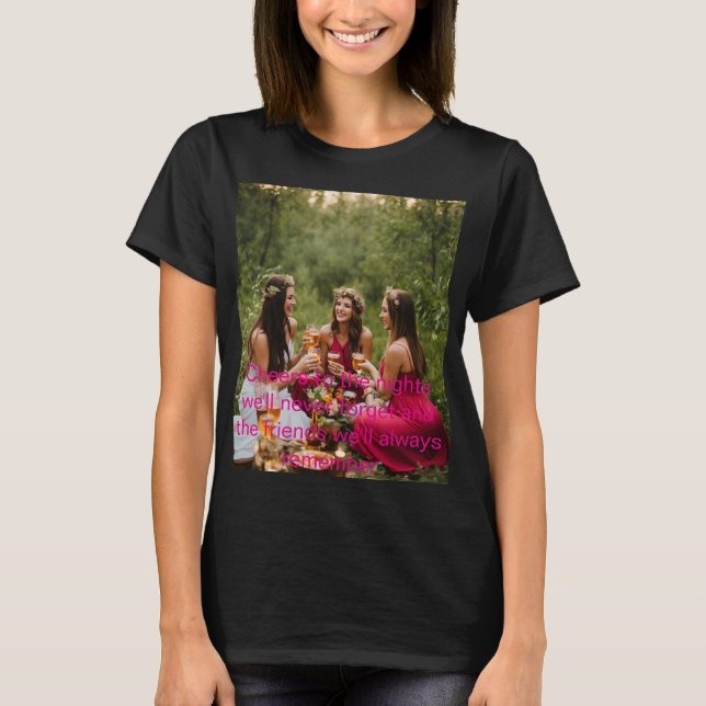 Kvinnors grundläggande T-Shirt: Stil, komfort och  T Shirt (Framsida)