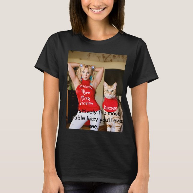 Kvinnors grundläggande T-Shirts i USA (Framsida)