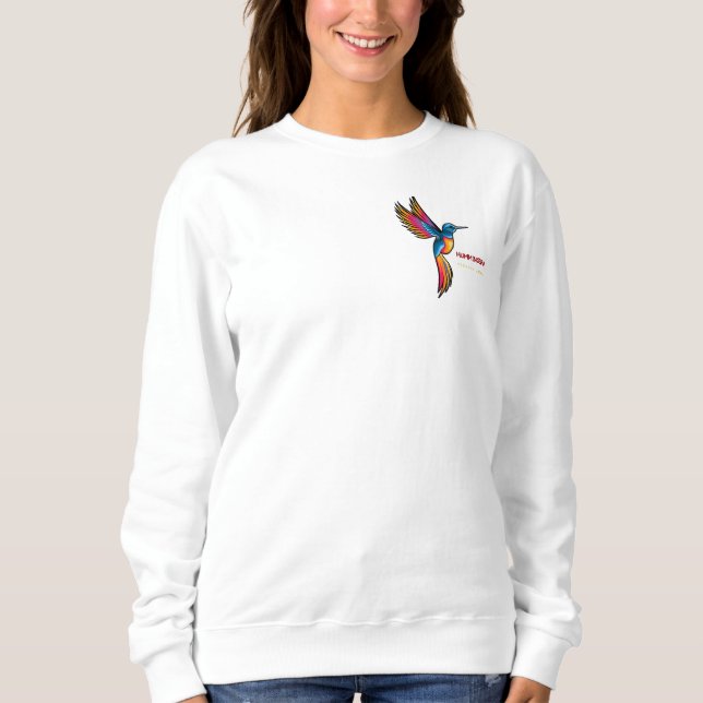 Kvinnors grundläggande T-skjorta/hummerfågel T Shirt (Framsida)