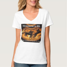 Kvinnors grundläggande V-Nacke T-Shirt