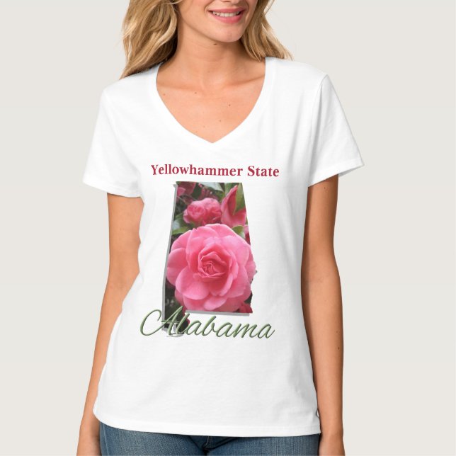 Kvinnors grundlön - ALABAMA T-shirt (Framsida)