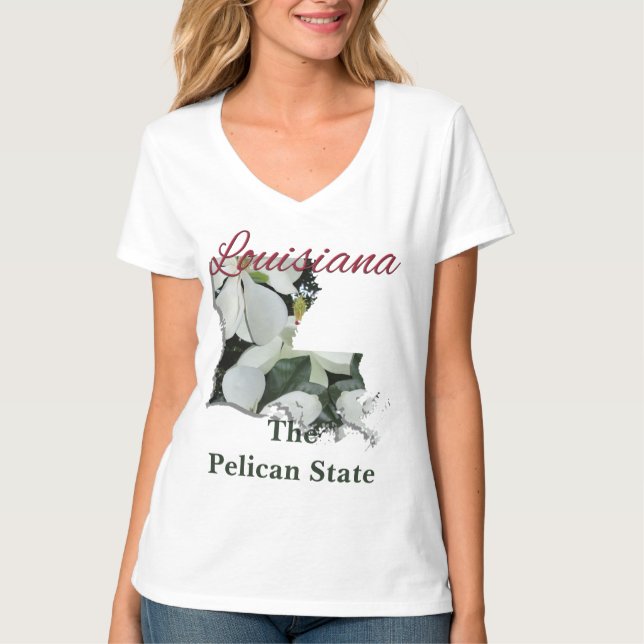 Kvinnors grundlön - LOUISIANA T Shirt (Framsida)