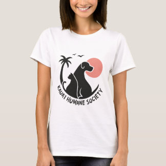 Kvinnors grundutbildning med KHS-Logotyp i Färg T Shirt