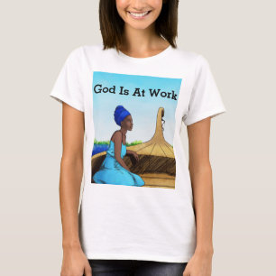 Kvinnors Gud är på jobbet TShirt T Shirt
