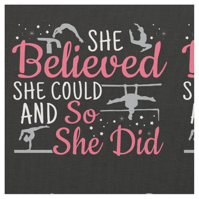 Kvinnors Gymnastik - hon trodde att hon kunde Tyg (Närbild)