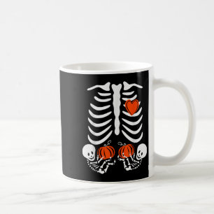 Kvinnors Halloween Graviditet Tvilling Kostymer Gr Kaffemugg