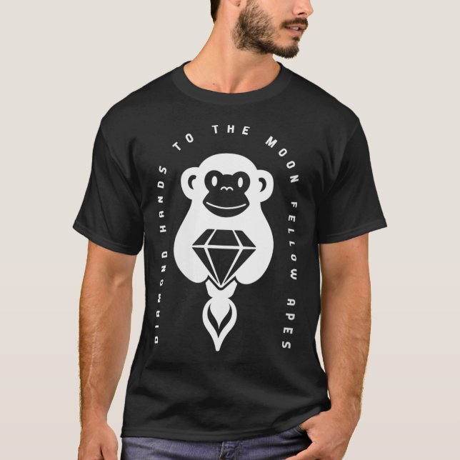 Kvinnors Händer mot Måne-gapan Rocke T Shirt (Framsida)