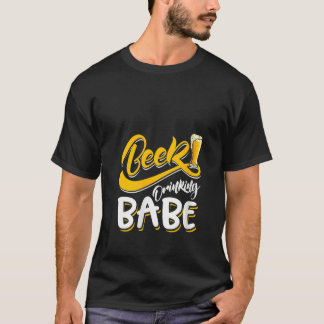 Kvinnors hantverksöl Roligt drickande citat Dric T Shirt