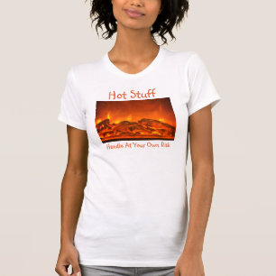 Kvinnors Hett Saker T Shirt