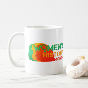 KVINNORS HISTORIA MÅNAD KAFFEMUGG