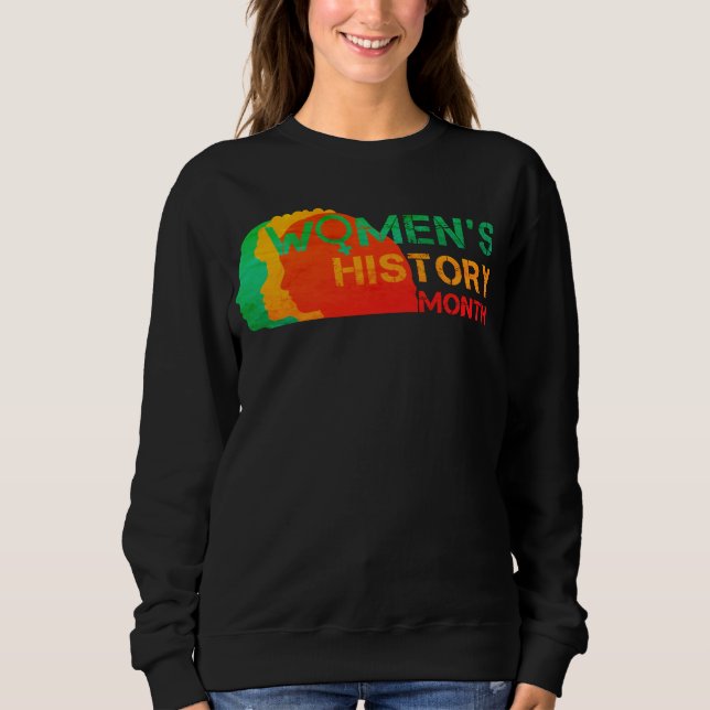 KVINNORS HISTORIA MÅNAD T SHIRT (Framsida)