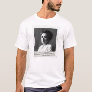 Kvinnors historia: Rosa Luxemburgs citat om frihet T Shirt