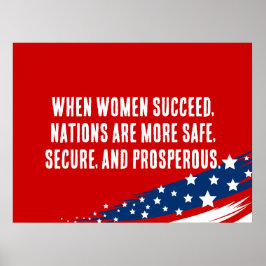 Kvinnors Höger Anpassningsbar Politik Poster