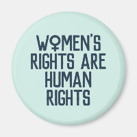"Kvinnors Höger är mänskliga Höger" Feminist