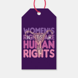 Kvinnors Höger är mänskliga Höger Presentetikett