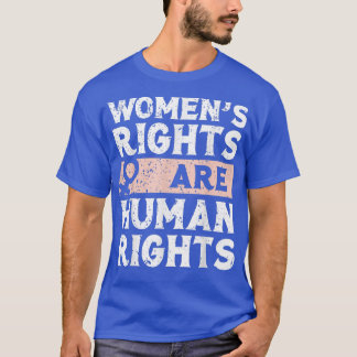 Kvinnors Höger är mänskliga Höger T Shirt