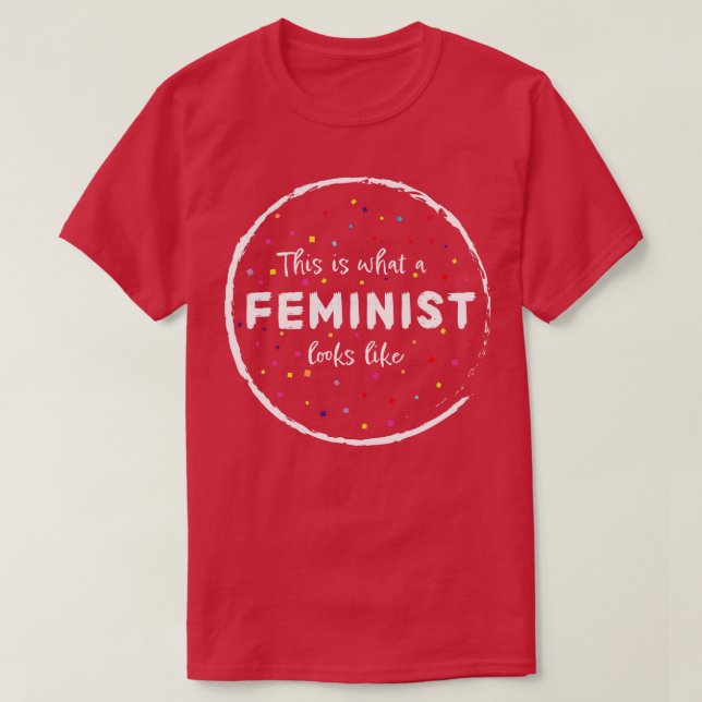 Kvinnors Höger Jämställdhet 3 T Shirt (Design framsida)