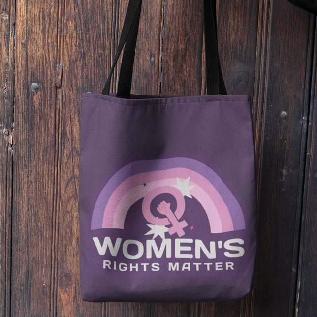 Kvinnors Höger - langare feministisk tote Bag Tygkasse (Skapare uppladdad)