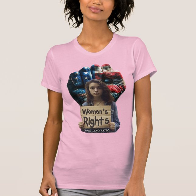 Kvinnors Höger T Shirt (Framsida)