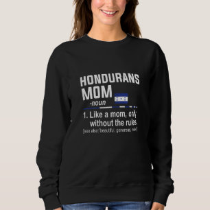 Kvinnors honduraner Mamma Definition Mors Dag T Shirt