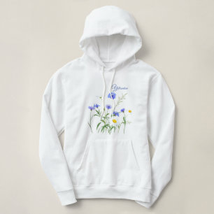 Kvinnors hoodie-Yellowstone Wildblommor T Shirt