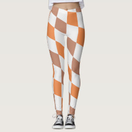 Kvinnors höstmode Rutiga Leggings
