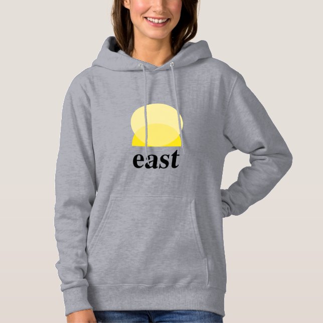 Kvinnors hovade sötskjorta i Grått T Shirt (Framsida)