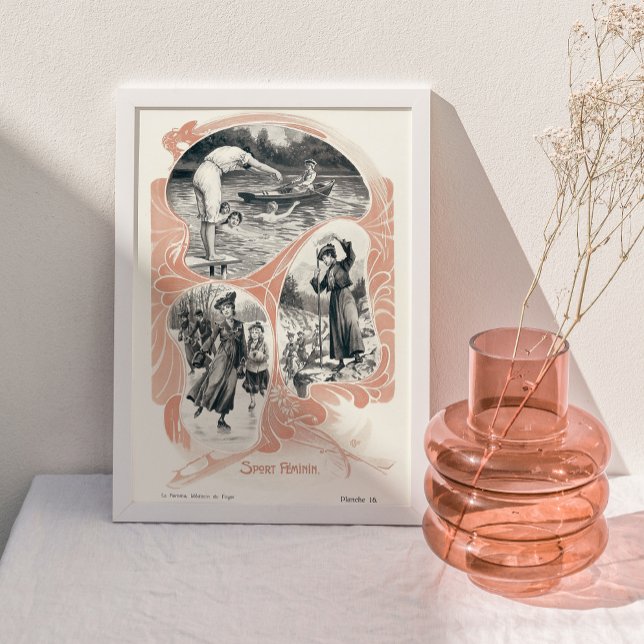 Kvinnors idrott och träning i Victorian Era Poster (Skapare uppladdad)