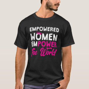 Kvinnors inflytande i världen t shirt