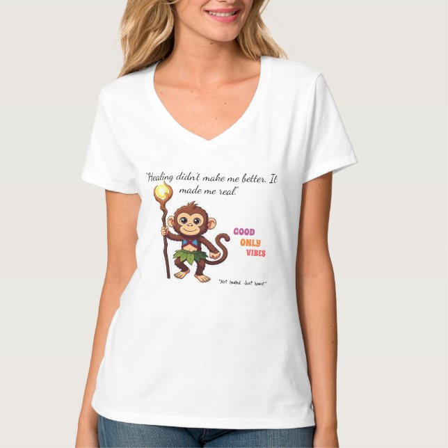 Kvinnors Inspirerande T-Shirt (Framsida)