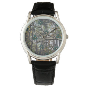 Kvinnors jaktkamouflage armbandsur