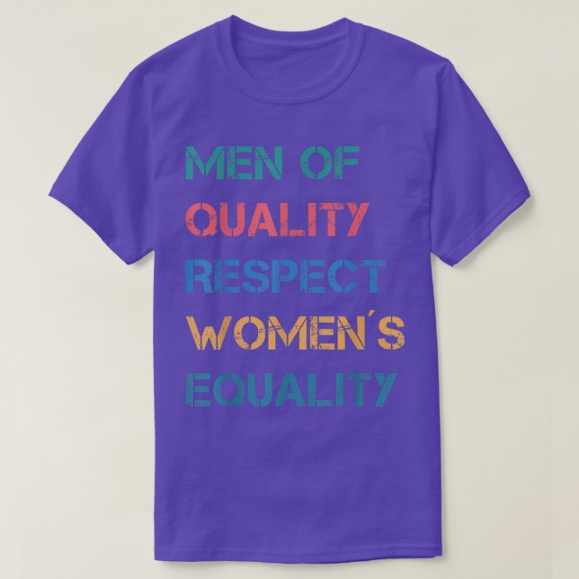 Kvinnors jämställdhet 1304  t shirt (Design framsida)