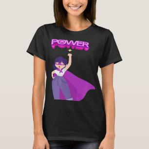 Kvinnors jämställdhet i dag - flickors makt t shirt