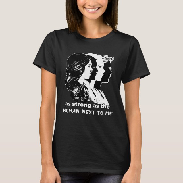 Kvinnors jämställdhet mellan kvinnor och män t shirt (Framsida)