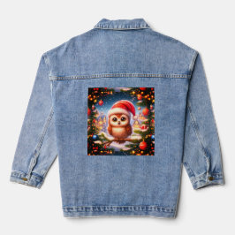 Kvinnors jul Uggla Denim Jacka