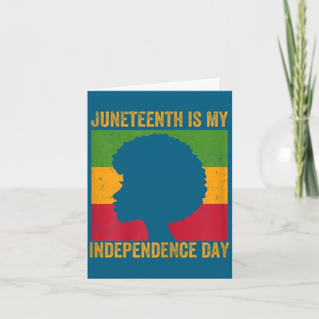 Kvinnors juneteenth är självständighetsdagen - 19  kort (Framsida)