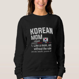 Kvinnors koreansk mamma definition Mors dag Ma T Shirt